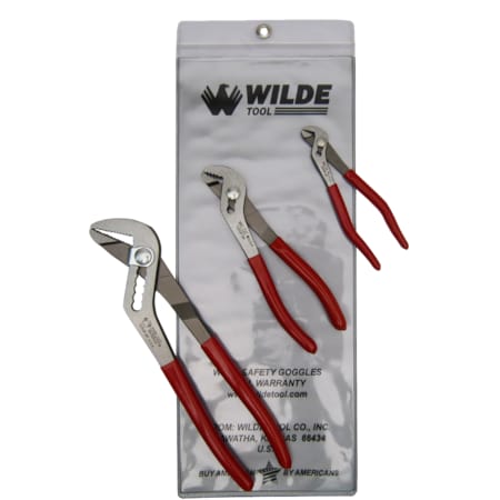 Wilde 3-PIECE PLIERS SET-G250, G251 & G253-VINYL POUCH G256PSP.NP/VP